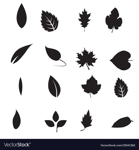 Leaf icon icon icon Royalty Free Vector Image - VectorStock