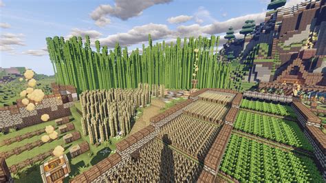 Traveled 13,000 blocks to find a jungle biome to get bamboo, think it was worth it : r/Minecraft