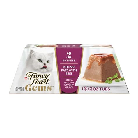 Fancy Feast Gems Gourmet Paté in Gravy Wet Cat Food | Purina