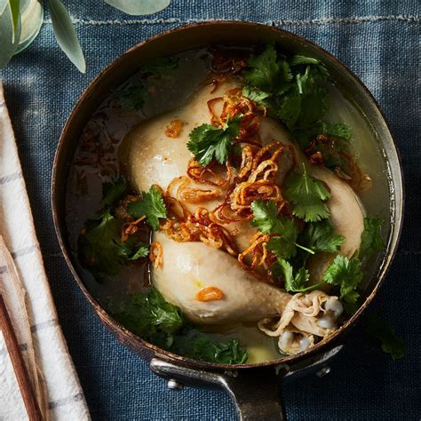 Cornish Game Hen Soup With Garlic, Ginger & Fried Shallots Recipe on Food52 | Recipe | Shallot ...