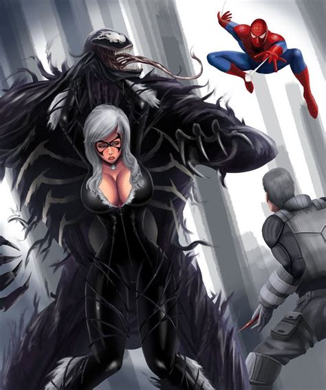 #Venom #SpiderMan #BlackCat | Black cat marvel, Venom comics, Marvel ...