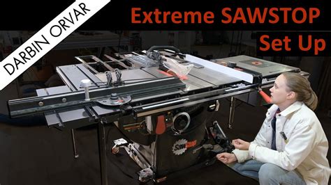 SAWSTOP 3hp Cabinet Table Saw // Long Term Review w/ Accessories - YouTube