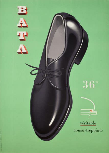 Bata Black Shoe on Green Background - Chicago Center for the Print