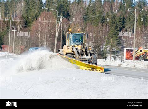 Ploughing snow Stock Photo: 43875976 - Alamy