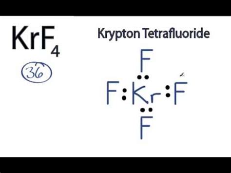 Lewis Structure Of Krf4 - Draw Easy