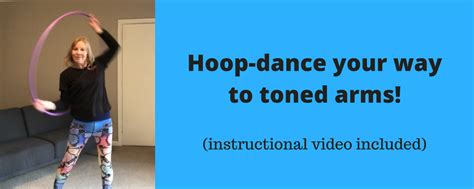 Hula hoop dance exercise using one simple move! Free video!