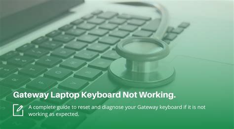 Gateway Laptop Keyboard Not Working [10 Ways to Fix]