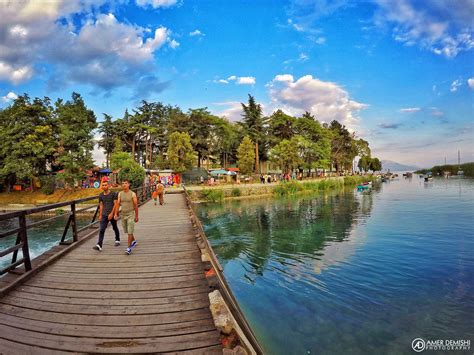 Struga, River Vrn Drim & Ohrid Lake | Beautiful places to visit, Lake resort, Lake