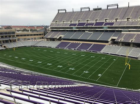 Tcu Football Stadium Seating Map | Elcho Table