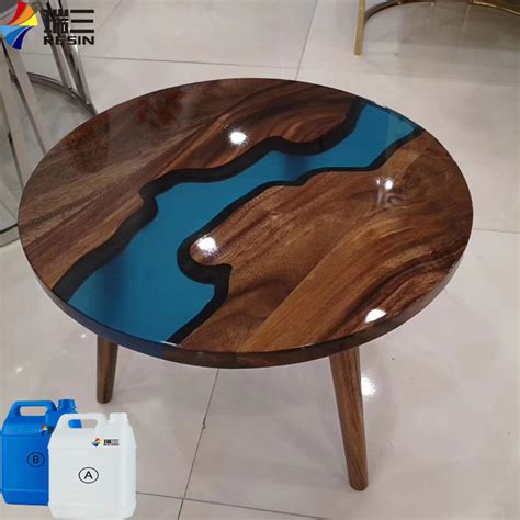 Furniture Thick Pour Casting Liquid Glass Epoxy Resin for Wood - China DIY Epoxy Resin and Epoxy ...