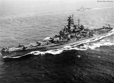 Battleship USS South Dakota August 9, 1943 | World War Photos