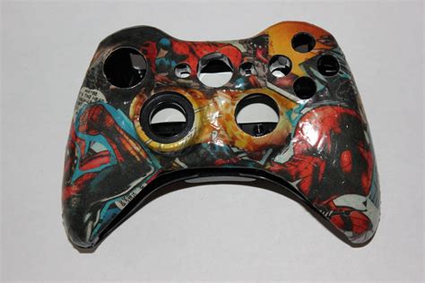 Custom Xbox 360 Comic Book Controller Spiderman Spider-man