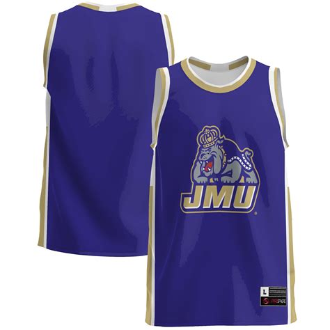 James Madison Dukes Basketball Jersey – Purple – Shine3dus Store