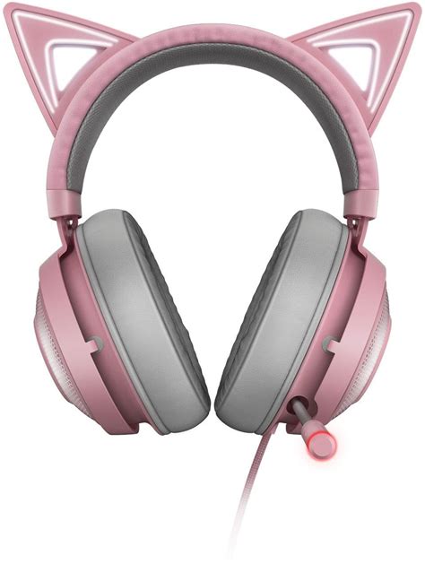 Best Buy: Razer Kraken Kitty Wired Gaming Headset for PC Quartz Pink ...