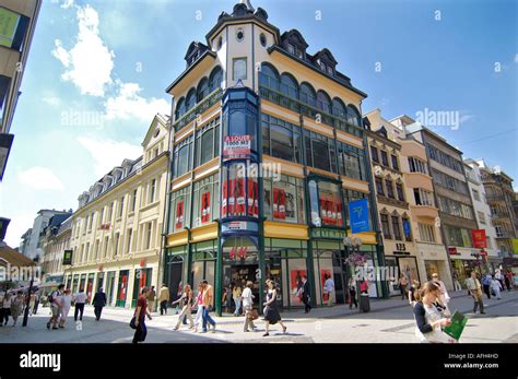 Luxembourg City, lefthandside the Grand Rue Stock Photo: 7969820 - Alamy