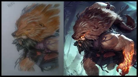 Udyr Fan Art - YouTube