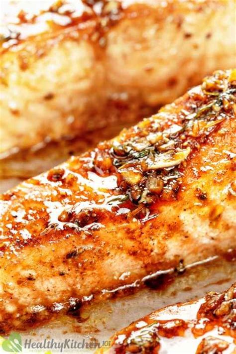 Broiled Salmon Recipe - A Juicy 20-Minute Fillet With Glossy Glaze