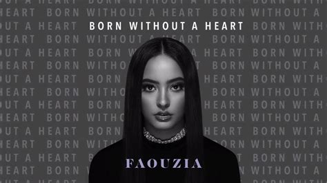 Faouzia - Born Without A Heart (Audio) Chords - Chordify