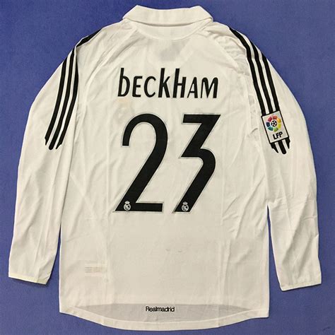 Vintage 23 David Beckham Jersey 2005 2006 Real Madrid Jersey - Etsy