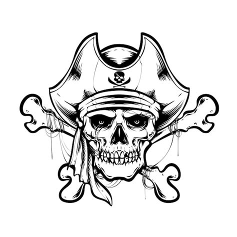 Pirate skull bones Vectors & Illustrations for Free Download | Freepik