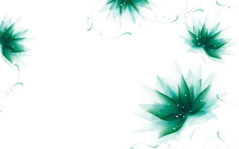 Green And White Wallpaper