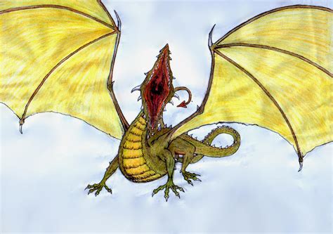 Roaring dragon by bruncikara on DeviantArt