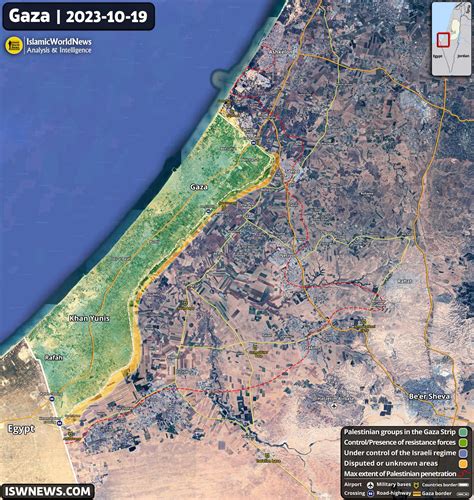 Latest Military Developments Of Gaza And The Occupied Territories, 19 ...