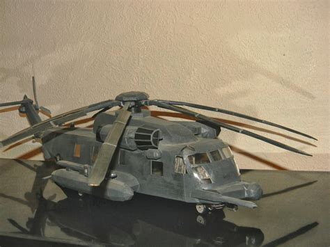 Sikorsky MH-53 Pave Low Helicopter Papercraft (Transformers) ~ Paperkraft.net - Free Papercraft ...