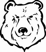 Has Bear Face Coloring Page  Wecoloringpagecom sketch template