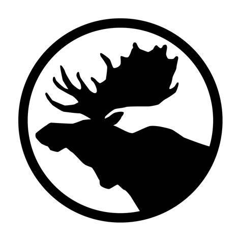 moose logo - Google Search | Animal line drawings, Moose logo, Moose logo design