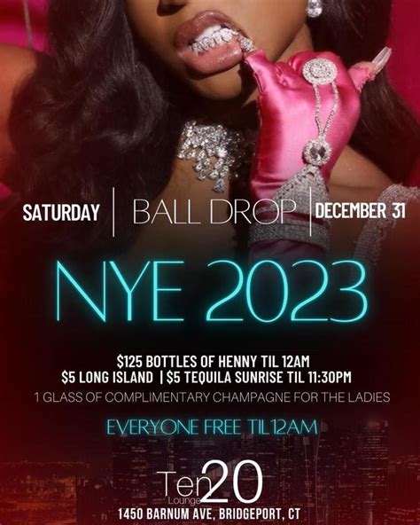 NYE BALL DROP 2023 @ten20 | Ten20CT, Bridgeport, CT | December 31 to ...