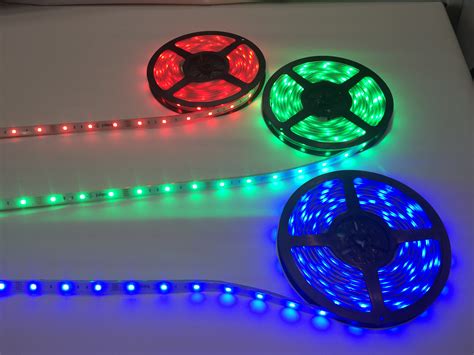 Flexible, Dimmable Indoor/Outdoor RGB LED Strip Lights (DC) - Rimikon