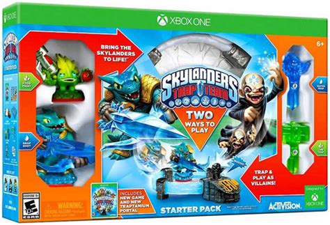 Skylanders Trap Team Xbox One Starter Pack Activision - ToyWiz