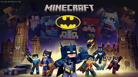 Minecraft explores Gotham City with Batman DLC this week | Shacknews