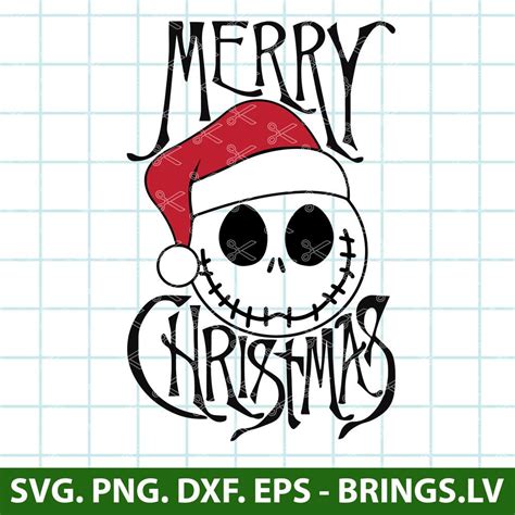 Nightmare Before Christmas SVG, Jack Skellington SVG