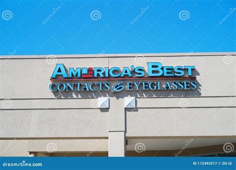 America`s Best Contacts & Eyeglasses Store Front Editorial Photography - Image of group, symbol ...