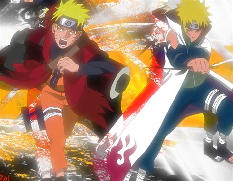 Dessin De Minato Et Naruto Characters Wallpaper Shippuden - IMAGESEE