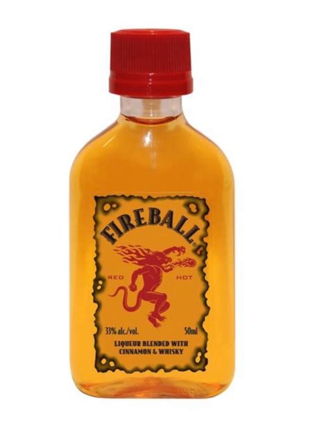 Fireball Whiskey 50 ml bottle-10 pack - Beverages2u