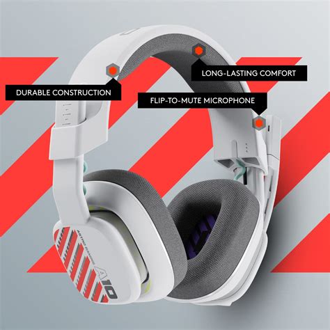 Astro A10 Gaming Headset Gen 2 Wired Headset - Over-Ear Gaming ...