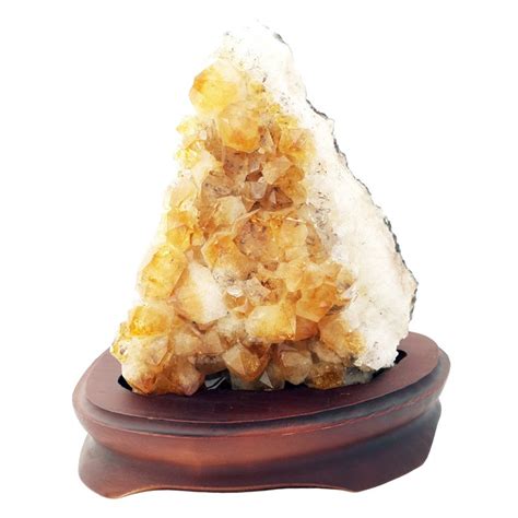 Natural Citrine Geode for...