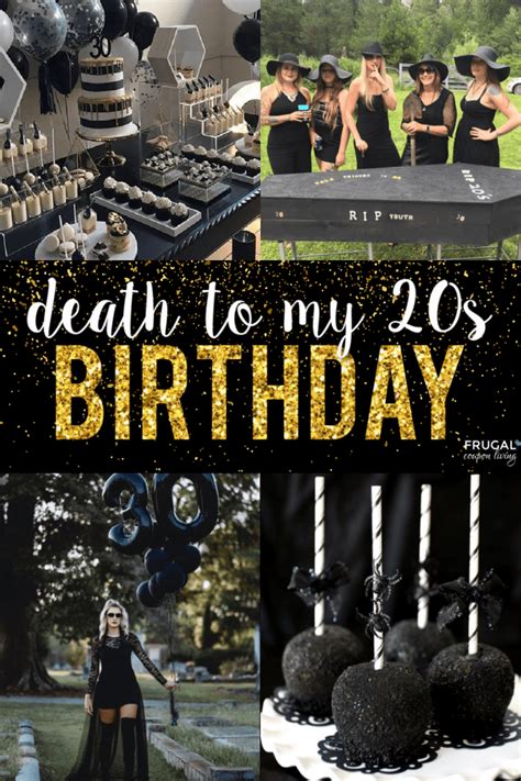 How to Host a Death to my Youth Funeral with 30th Party Ideas