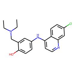 Amodiaquine (CAS 86-42-0) - Chemical & Physical Properties by Cheméo