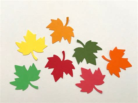 Paper Leaf Cutouts