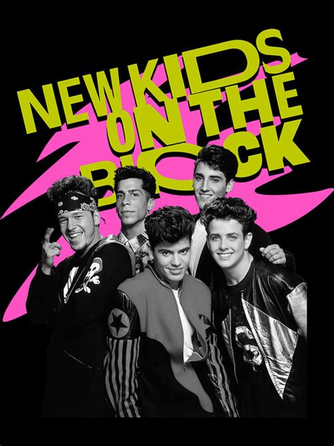 Graphic Design of NKOTB Fan Merchandise Digital Art by Lawrence Perkins - Fine Art America