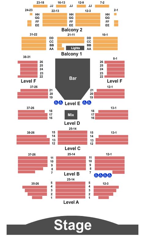 Boulder Theater Seating Chart & Maps - Boulder