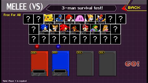 Image - Character selection menu in Super Smash Flash (starter).png | McLeodGaming Wiki | FANDOM ...