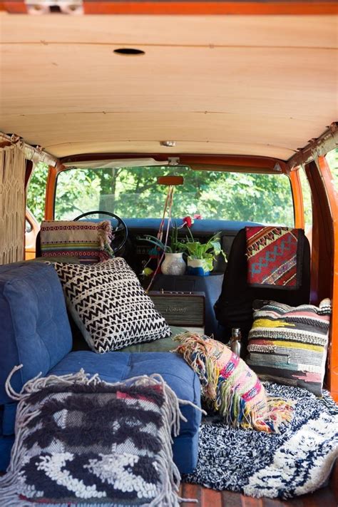 30+ Unique Hippie Van Interior - Go Travels Plan | Van life, Van ...