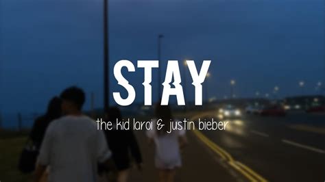 The Kid LAROI - Stay (ft. Justin Bieber) (Clean Lyrics) - YouTube