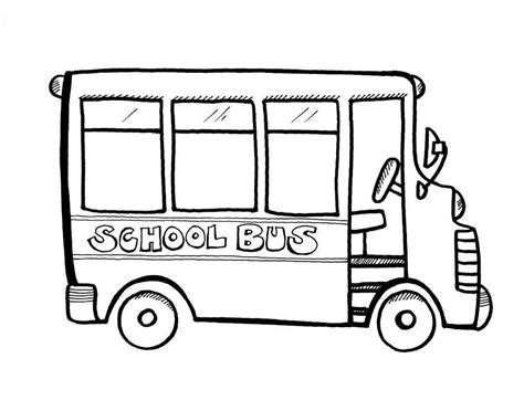 Bus Coloring Pages - ClipArt Best