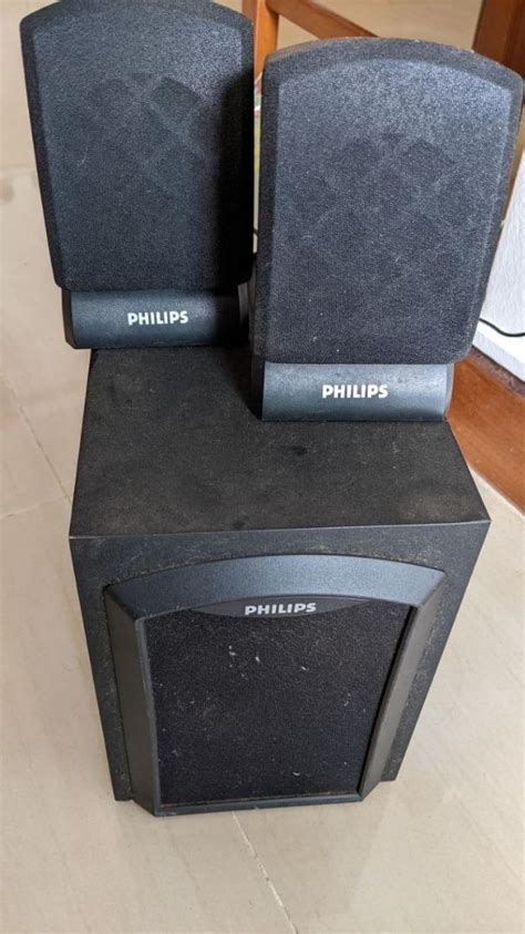 Philips speakers + subwoofer, Audio, Soundbars, Speakers & Amplifiers ...